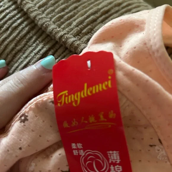 Pink Women's Bra - Picture 6 of 7